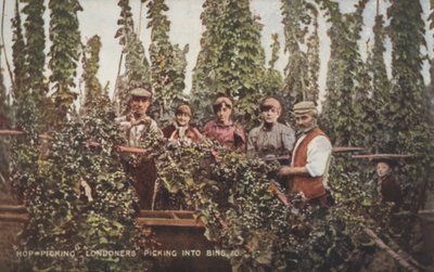 Cueilleurs de houblon (photo en couleur) - English Photographer