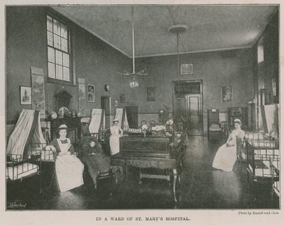 Dans une salle de l