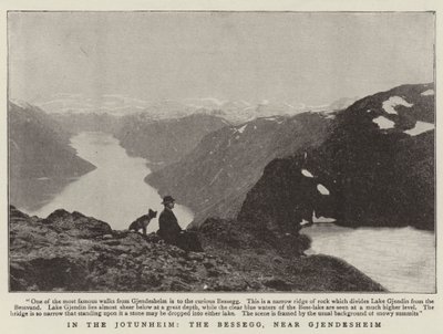 Dans le Jotunheim, le Bessegg, près de Gjendesheim - English Photographer