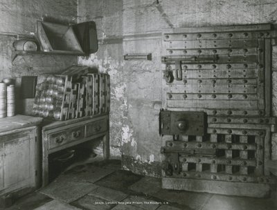 Vue intérieure de la cuisine de la prison de Newgate - English Photographer
