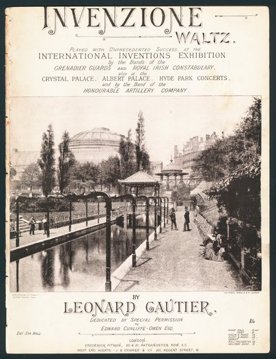 Invenzione Waltz, composé pour l