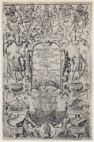 J Linschoten, Discours des voyages, J Wolfe 1598 - English Photographer