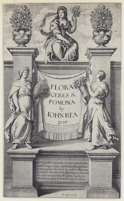 J Rea, Flora, Ceres et Pomona, R Marriott 1665 - English Photographer