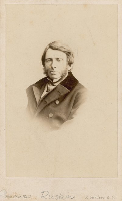 John Ruskin - English Photographer