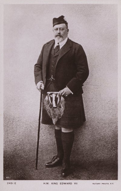 Roi Édouard VII - English Photographer