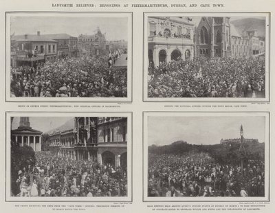 Ladysmith libérée, réjouissances à Pietermaritzburg, Durban et Le Cap - English Photographer