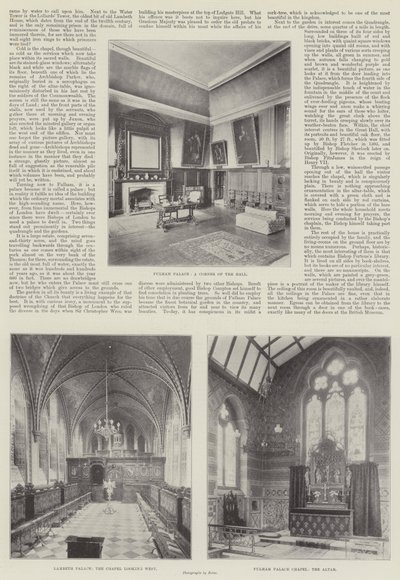 Palais de Lambeth et Fulham - English Photographer