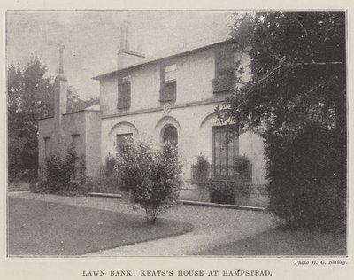 Lawn Bank, maison de Keats à Hampstead - English Photographer