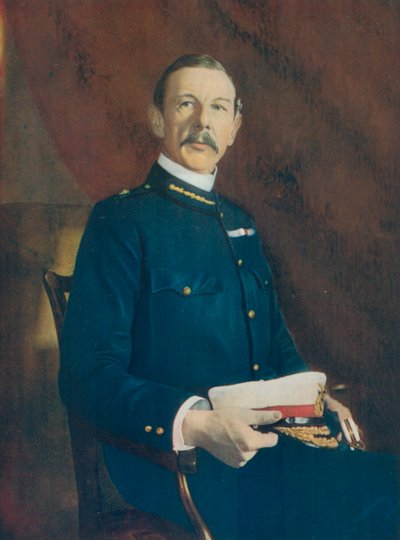 Lieut.-Général Sir H. E. Colvile, commandant la 9e division de la force de campagne sud-africaine - English Photographer