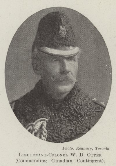 Lieutenant-Colonel W D Otter, commandant le contingent canadien - English Photographer