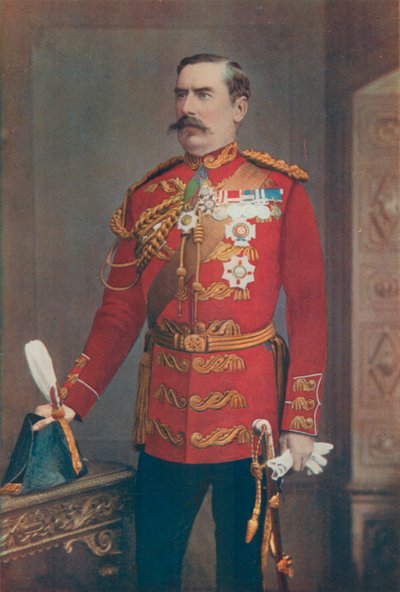 Lieutenant-général Sir Baker Creed Russel, commandant du district sud - English Photographer