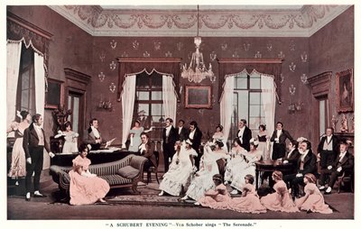 Lilac Time, une soirée Schubert, Von Schober chante La Sérénade - English Photographer
