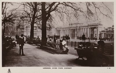 Londres, Hyde Park Corner - English Photographer