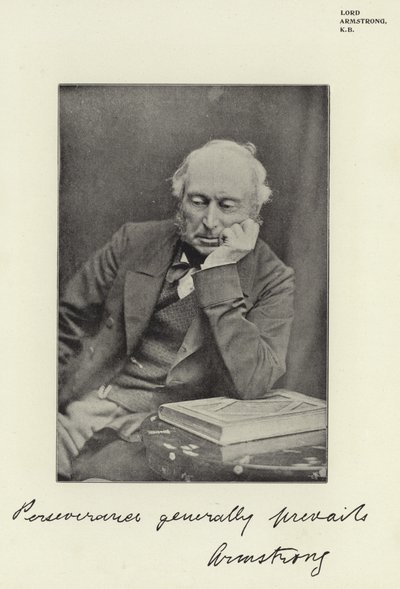 Lord Armstrong, KB - English Photographer