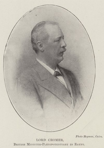Lord Cromer, ministre plénipotentiaire britannique en Égypte - English Photographer