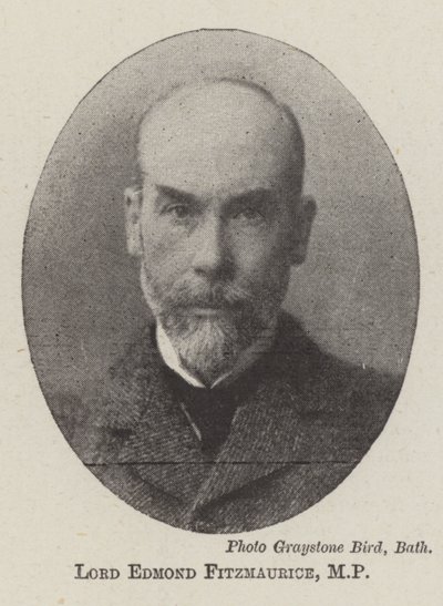 Lord Edmond Fitzmaurice, MP - English Photographer