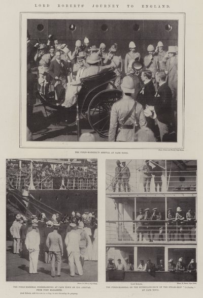 Le Voyage de Lord Roberts en Angleterre - English Photographer