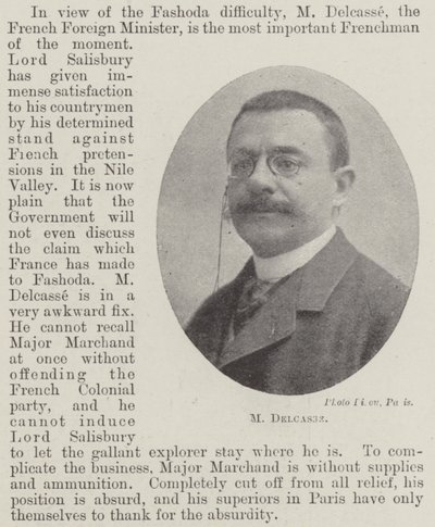 M. Delcassé - English Photographer