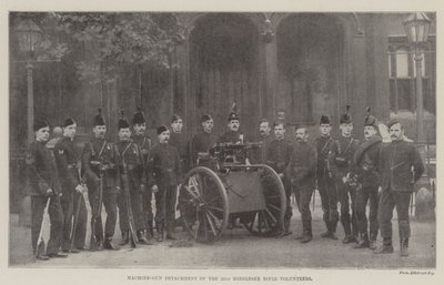 Détachement de mitrailleuses du 22e volontaires de fusiliers du Middlesex - English Photographer