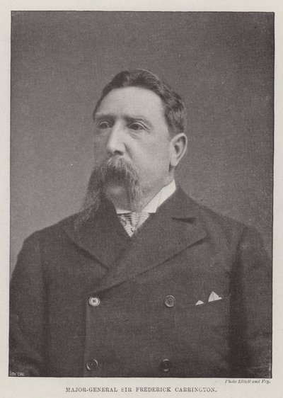 Major-Général Sir Frederick Carrington - English Photographer