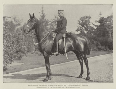 Major-Général Sir Redvers Buller, GCB, VC, sur son cheval préféré, Gambler - English Photographer