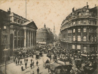 Mansion House, Queen Victoria Street et Cheapside, Londres - English Photographer