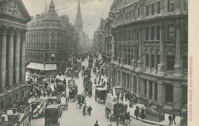 Mansion House et Cheapside, Londres - English Photographer