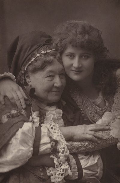 Mary Anderson et Mme Stirling - English Photographer