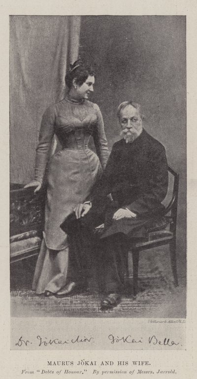 Maurus Jokai et sa femme - English Photographer