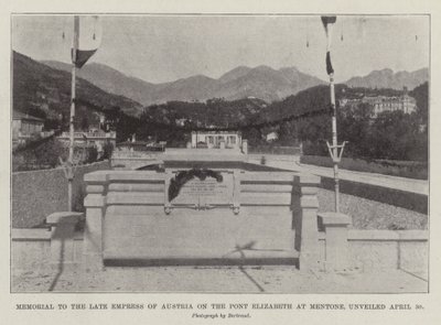Mémorial à la défunte impératrice d