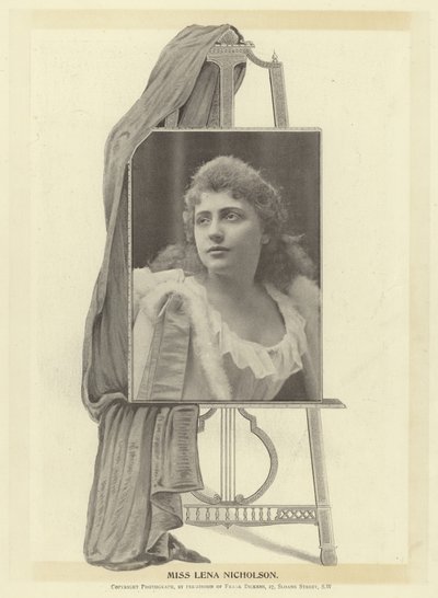 Miss Lena Nicholson - English Photographer