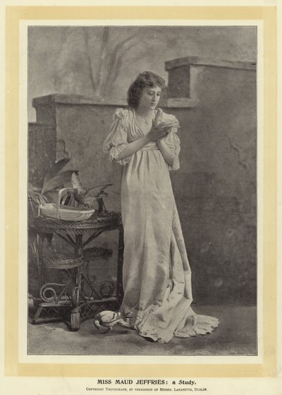 Miss Maud Jeffries: une Étude - English Photographer