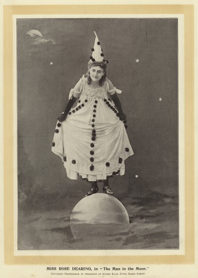 Miss Rose Dearing, dans The Man in the Moon - English Photographer