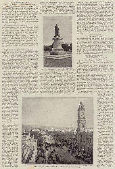 Monuments à Adélaïde - English Photographer
