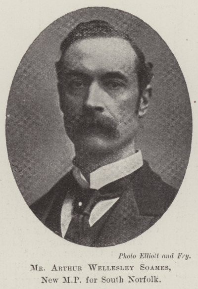 M. Arthur Wellesley Soames, nouveau député pour le sud du Norfolk - English Photographer