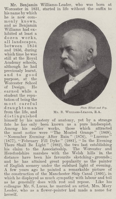 M. B Williams-Leader - English Photographer