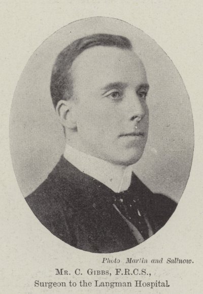 M. C Gibbs, FRCS, chirurgien de l