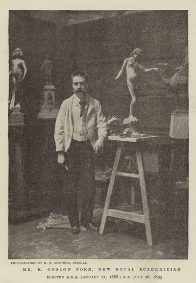 M E Onslow Ford, nouveau académicien royal - English Photographer