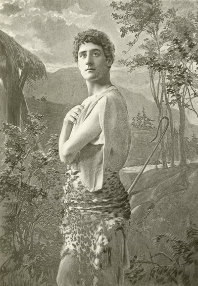 M. Fuller Mellish en Florizel (gravure) - English Photographer
