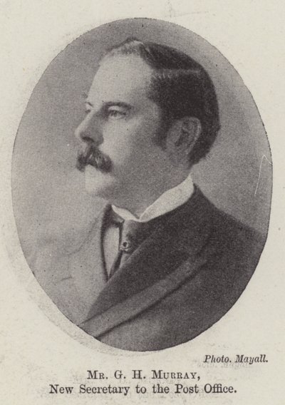 M. G H Murray, nouveau secrétaire de la poste - English Photographer