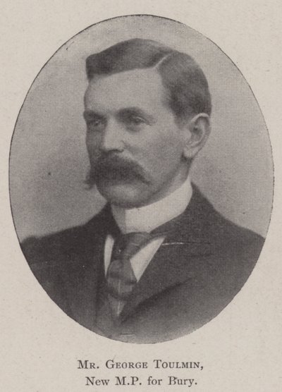 M. George Toulmin, nouveau député de Bury - English Photographer
