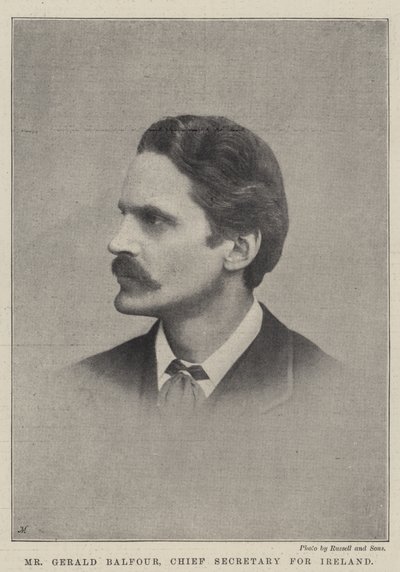 M. Gerald Balfour, secrétaire en chef pour l