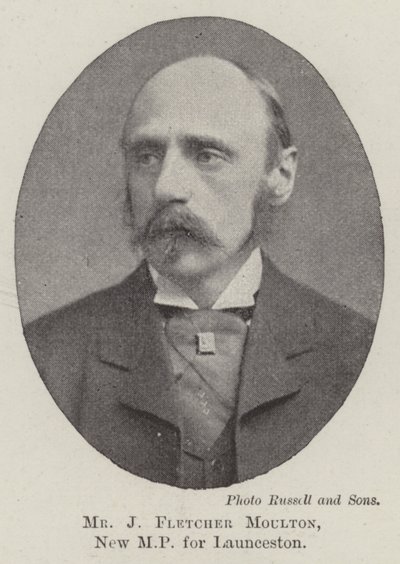 M. J Fletcher Moulton, nouveau député de Launceston - English Photographer