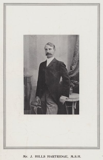 M. J Hills Hartridge, MSH - English Photographer