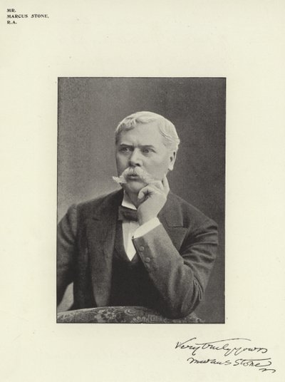 M. Marcus Stone, RA - English Photographer