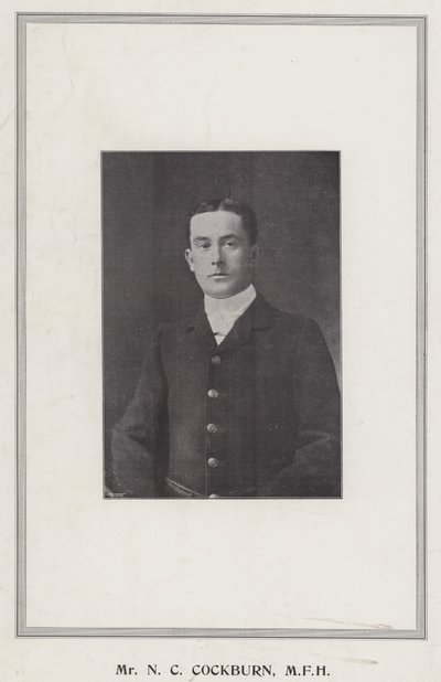 M. N C Cockburn, MFH - English Photographer