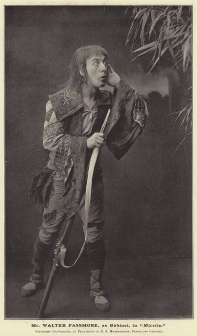 M. Walter Passmore, en Bobinet, dans Mirette - English Photographer