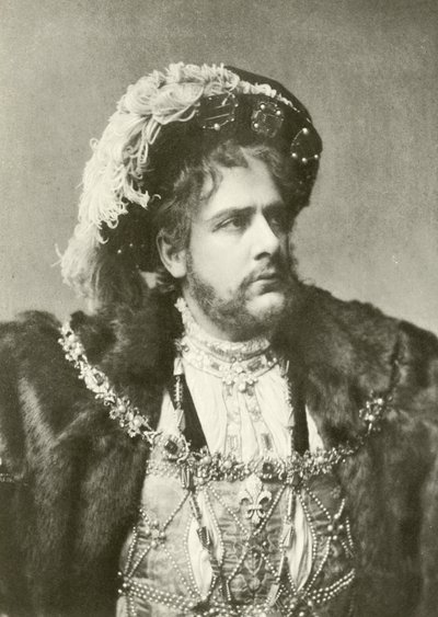 M. William Terriss en Henri VIII (gravure) - English Photographer