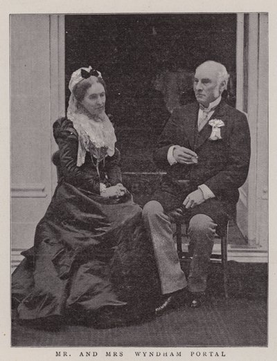M. et Mme Wyndham Portal - English Photographer