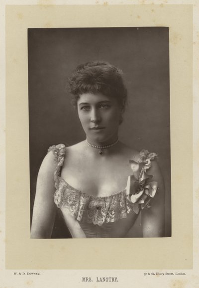 Mme Langtry - English Photographer